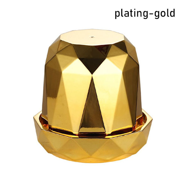1 kpl Noppakuppi Noppaastia MAALAUS-KULLAUS-KULLA plating-gold