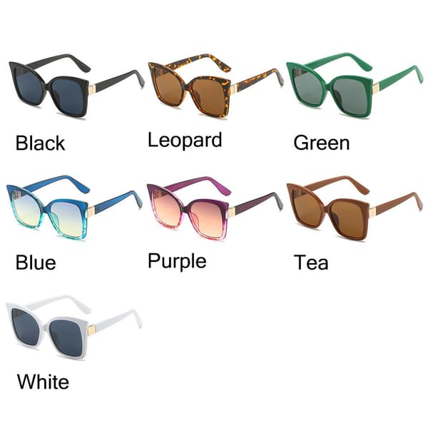 Cat Eye Solglasögon Oversized Shades TEA TEA Tea