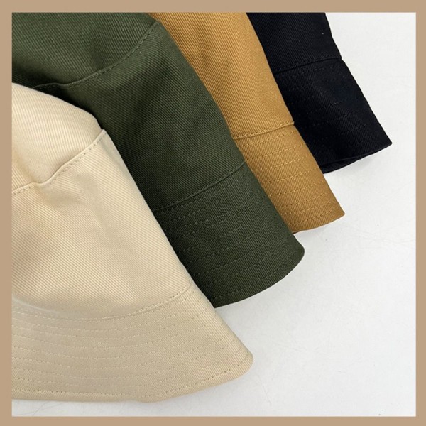 Vändbar Bucket Hat Solskydd KHAKI khaki