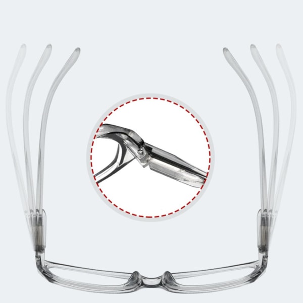 Lesebriller Anti-Blue Light Eyeglasses BROWN STRENGTH 300 Brown Strength 300
