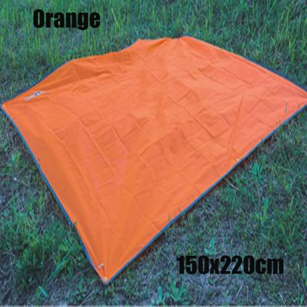 Teltgulv Tarp Picnicmåtte ORANGE 150X220CM Orange 150x220cm