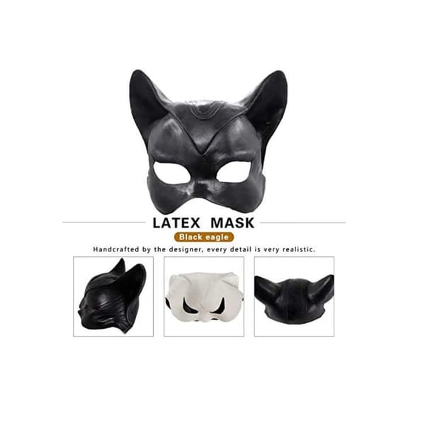 Latex Mask Hodeplagg Fake Mask