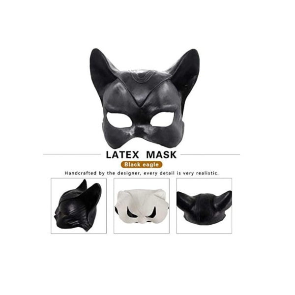 Latex Mask Päähineet Fake Mask