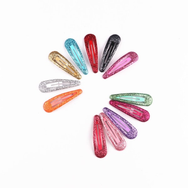 4kpl hiusklipsit Glitter-hiusneulat VIHREÄ Green