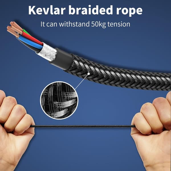 USB Typ C Kabel OTG Adapter SVART Black