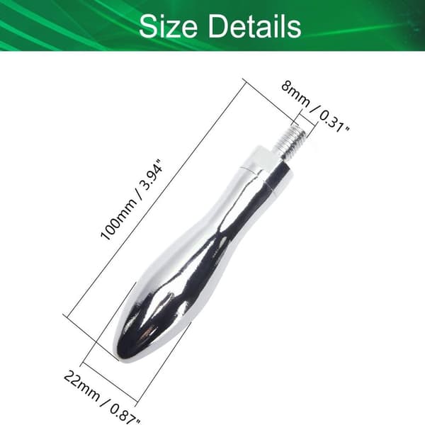 2 kpl Pyörivän kahvan kiinnityskahvat M8 x 12mm kierre