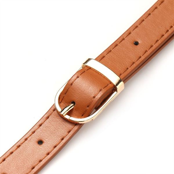 120cm nahkahihna Käsilaukku Vyöt RUSKEA brown