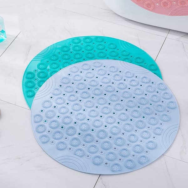Sugegrepsmatte Badematter BLÅ Blue