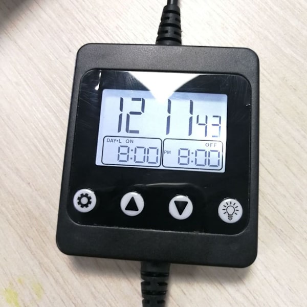 LED Lys Timer Dimmer Kontroller Lyskontroll