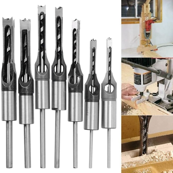 Firkantet hul boresnegl Bit Guide 6,4MM 6.4mm
