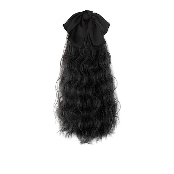 Black Hairpiece Horse Tail BRUN REIM STIL REIMSTIL brown strap style-strap style