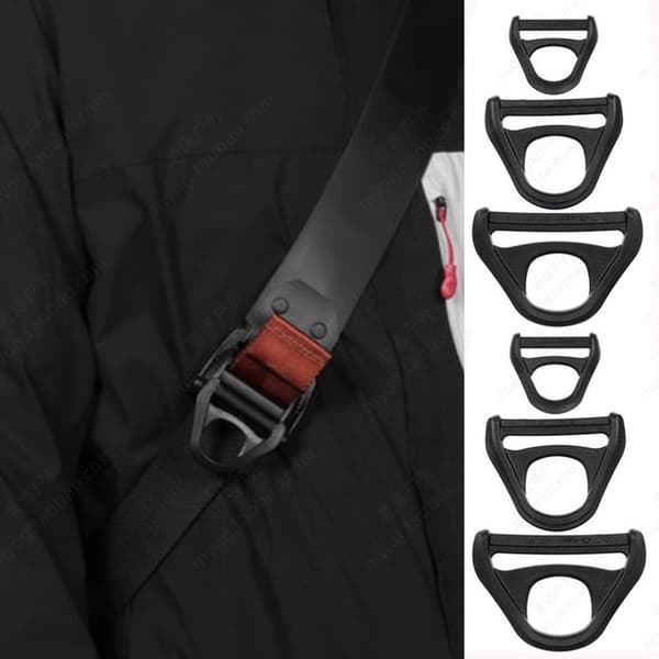 2stk Webbing Strap Spænde Skyder Fastener 50MM 50mm