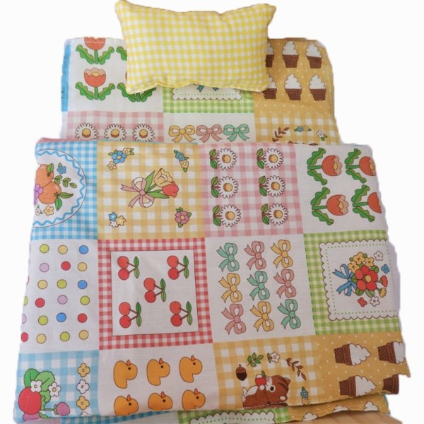 3 st/ set 20 cm dockor sovtillbehör Madrasskudde täcke 1 1 1