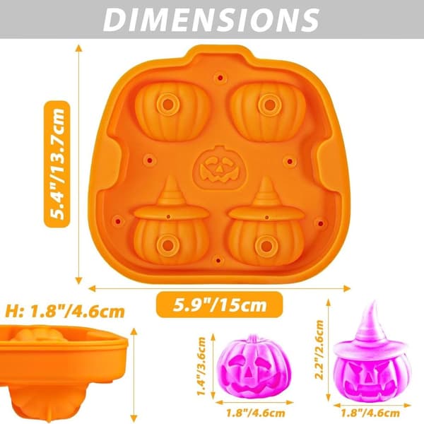 Ice Making Tool Pumpkin Ice Cube Household Ice Box