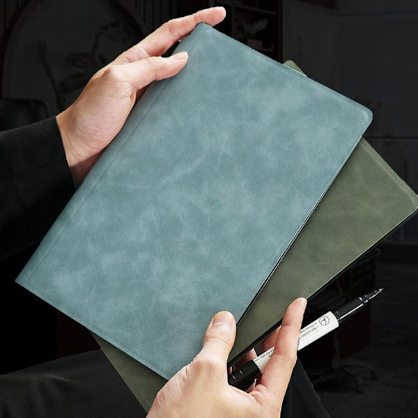 Whiteboard anteckningsbok med whiteboard penna radera trasa SVART Black