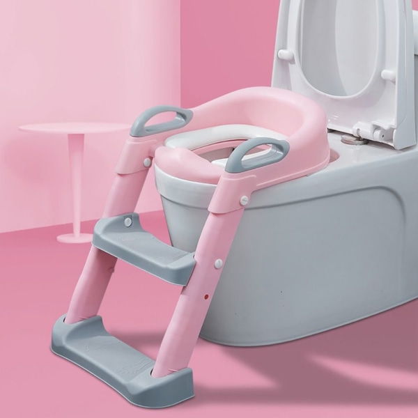 Pottakoulutusistuin Lasten WC-harjoittelu PINK pink