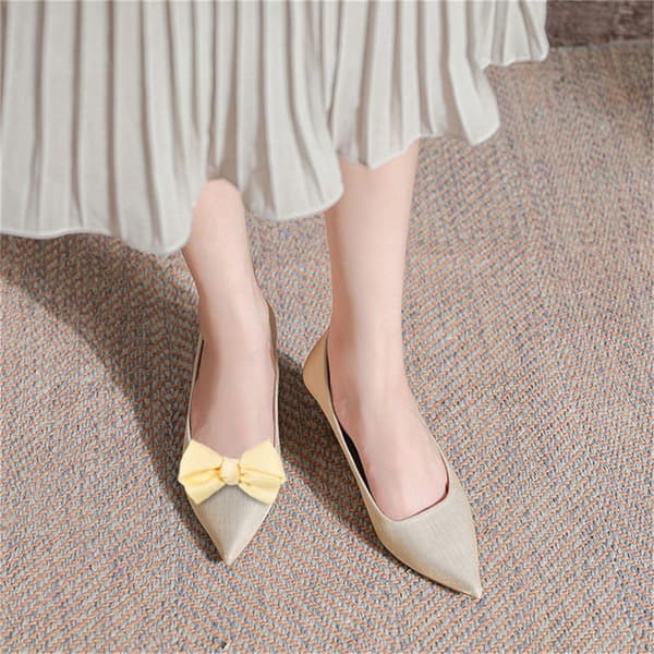 2 stk. Skoklips Charm Spenne BEIGE beige