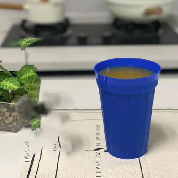Tandborstekopp Drickskopp BLÅ blue