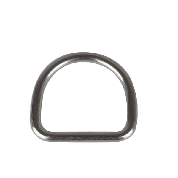 15stk D Ring Halvrund Metallring 3X30X27MM 3x30x27mm