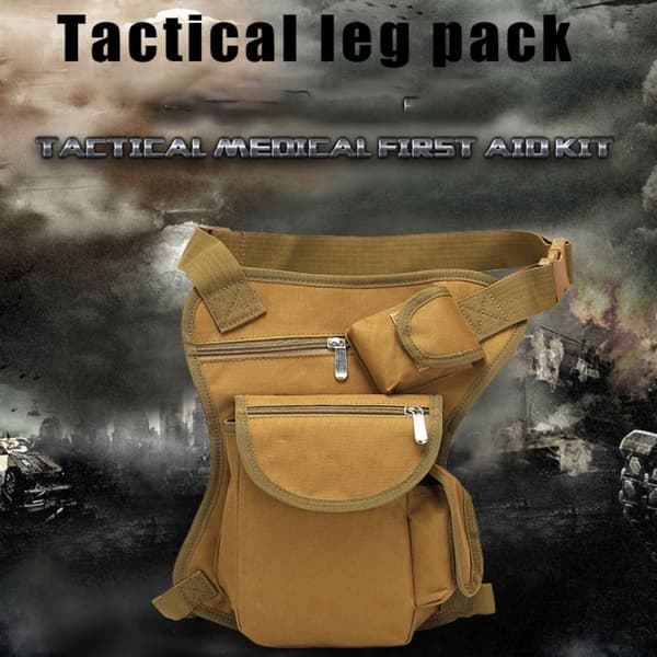 Drop Taljetasker Leg Pack Taske SORT black