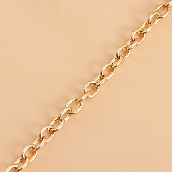 Punk Waist Chain Womans Belt GOLD gold