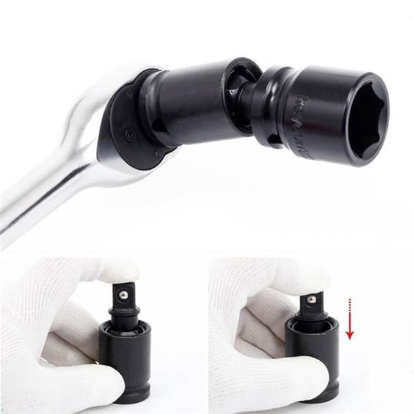 6 kpl Drive Socket -sovittimen muuntimen iskunvaimentimen pistoke