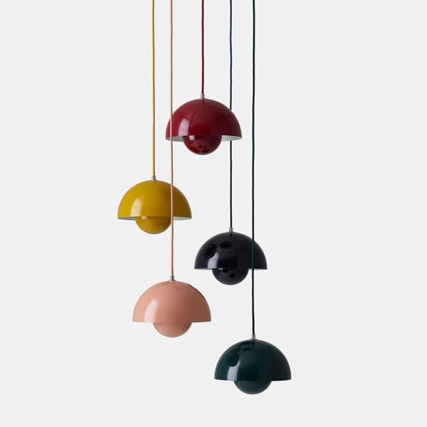 LED hængende loftlampe GRÅ grey