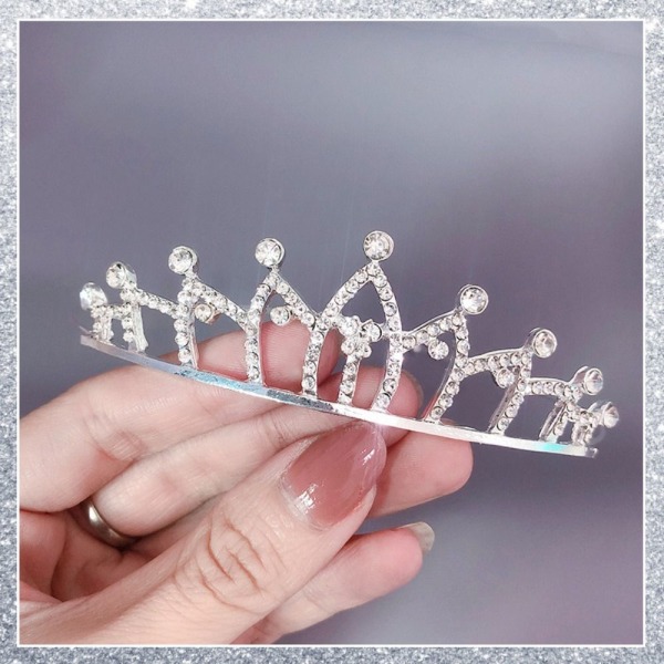 Crystal Wedding Tiaras morsiamen tekojalokivikruunu G G G