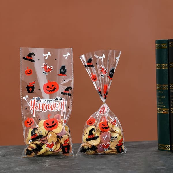 50 st Halloween godispåsar presentpåse B B B