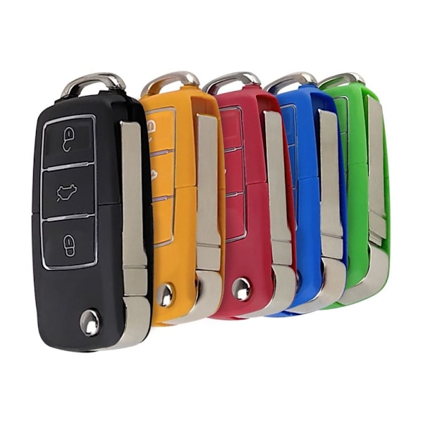 Remote Key Shell auton case PUNAINEN Red
