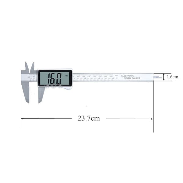 Digital Bromsok Vernier Bromsok Mikrometer Bromsok