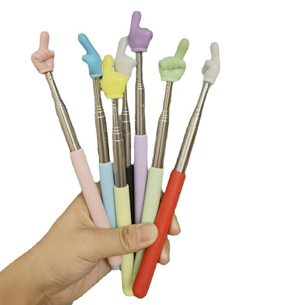 Fingerlesepinner Lærepinne GUL 01 01 Yellow 01-01