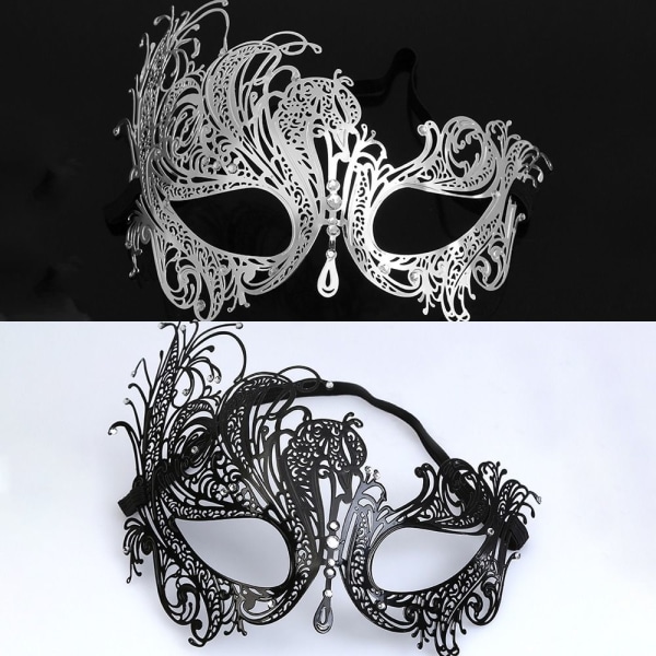 Dance Masquerade Metal Mask GULL TYPE 2 TYPE 2 gold type 2-type 2