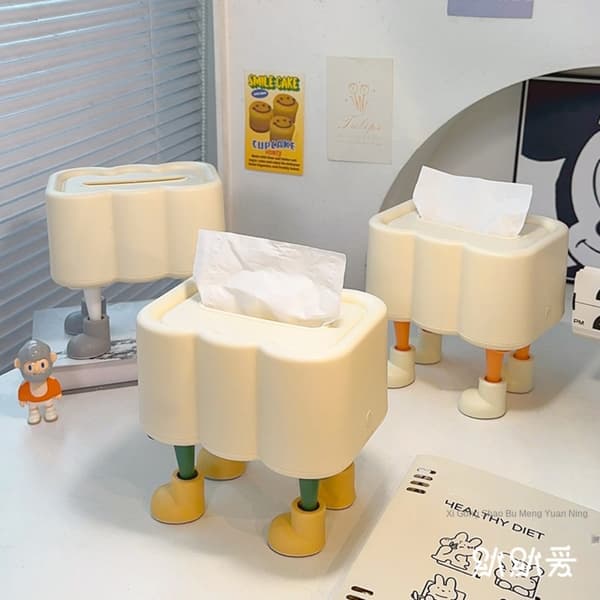 Tissue Box Papir Servietholder GRÅ grey