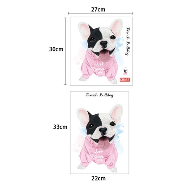 Hundetoilet-klistermærke Vægskilt STYLE 1 STYLE 1 Style 1