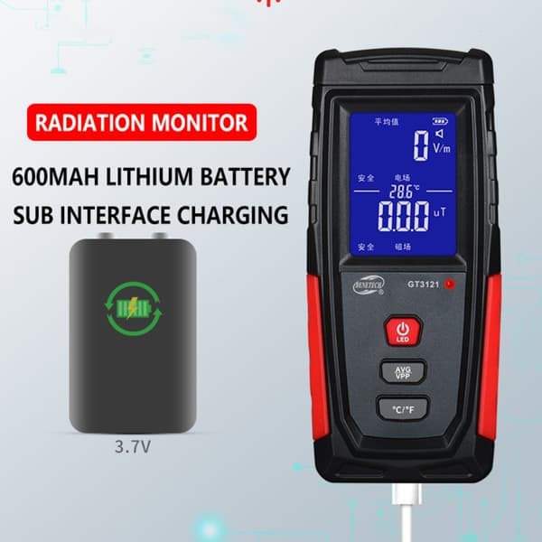 EMF Meter Radiation Detector Meter Smart Digital