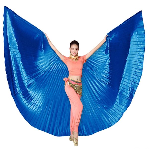 Belly Dance Wings Isis Wings ROYAL BLUE OPEN OPEN Royal blue Open-Open