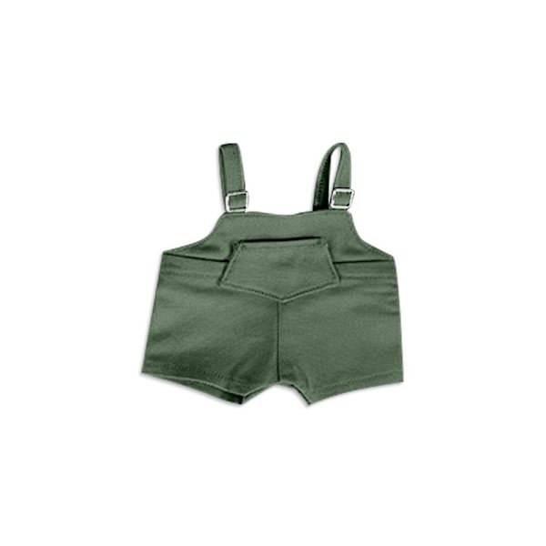 Dukkeoveralls Dukkeklær MØRKEGRØNN dark green