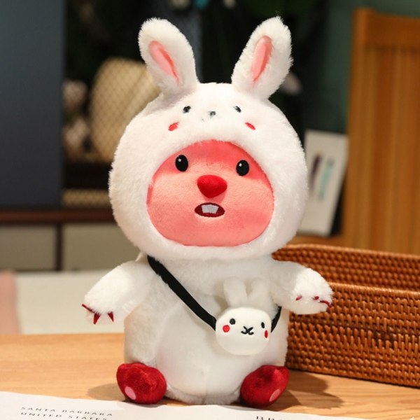 Little Beaver Doll Loopy Doll VALKOINEN 30cm White 30CM