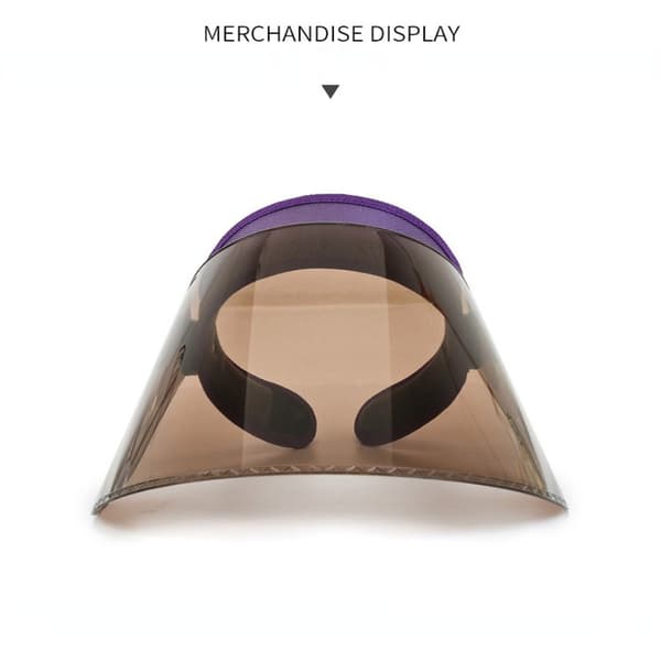 Solhat Transparent Hat LILLA Purple