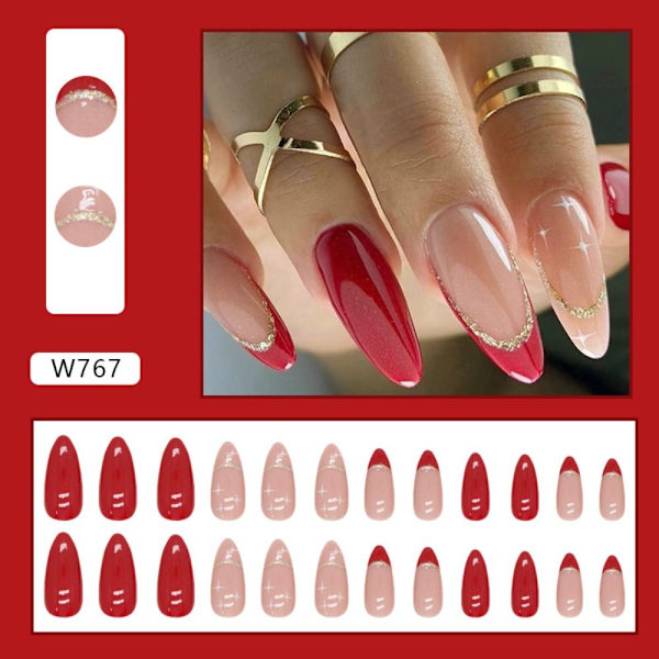 Falska naglar Fake Nials W767 W767 W767