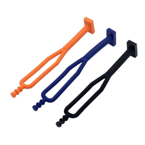 Motorcykel Kickstand Strap Fodstøtte Bracket Strap BLÅ blue