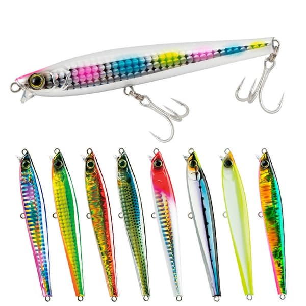 sjunkande Minnow Baits Fish Hooks A A A