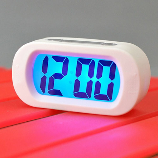 Alarm Snooze Clock Elektronisk ur SORT black