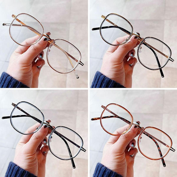 Anti-Blue Light Glasses Ylisuuret silmälasit SILVER Silver