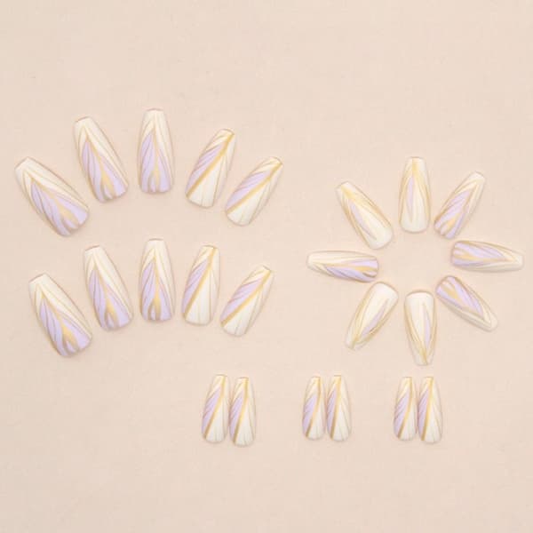 False Nails Fake Nails Nageltips W725