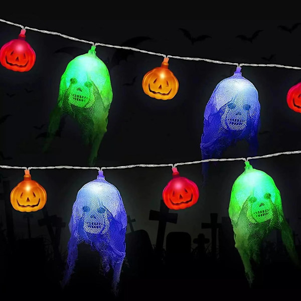 Halloween LED String Light Pumpkin Lamp 3 3 3