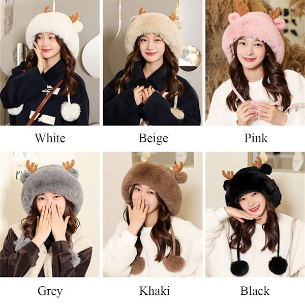 Pipo Hat Pompoms Hat HARMAA grey