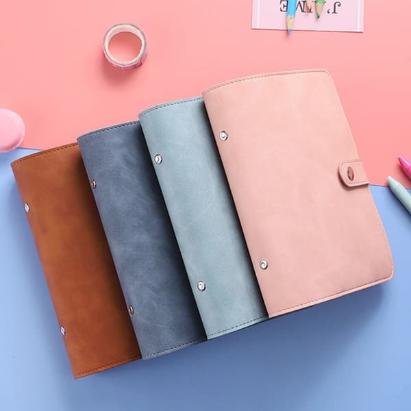 Budsjettperm Notebook Bill Organizer SVART black