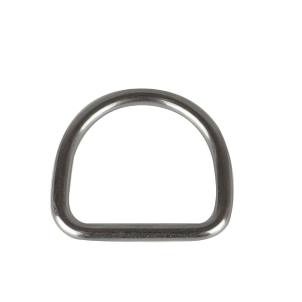 15stk D Ring Halvrund Metallring 4X30X27MM 4x30x27mm